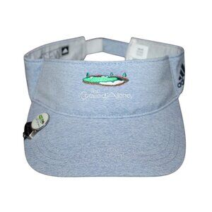 The Coeur d' Alene Golf Club Women's Adidas Visor Cap Hat With Ball Spot